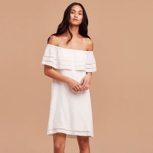 Aritzia Emmie Off the shoulder Dress